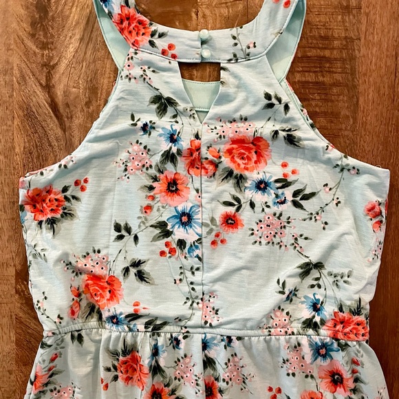 NWT Trixxi Feranmi Halter Maxi Dress Size L Girls (10-12) - Picture 5 of 7